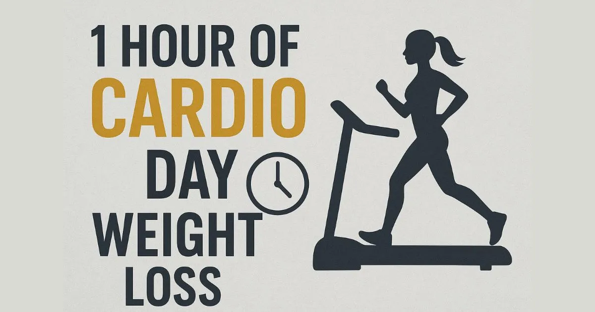 1 Hour Of Cardio A Day Weight Loss